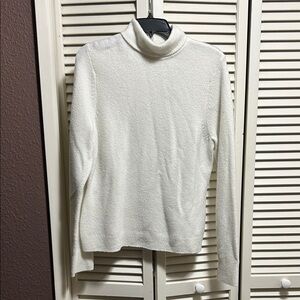 White Turtleneck Sweater